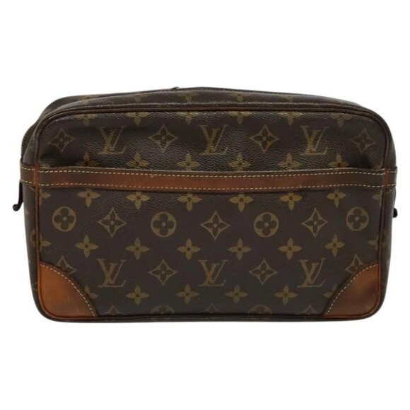 LOUIS VUITTON Monogram Compiegne 28 Clutch Bag - Picture 8 of 16